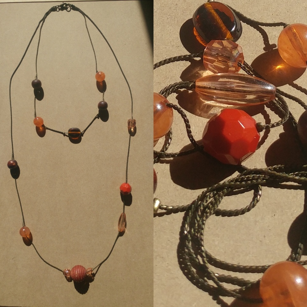 🙈Beaded Two Strand Necklace